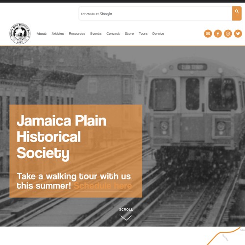 Jamaica Plains Historical Society Design