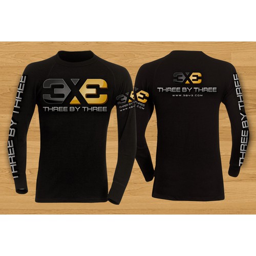 create a cool T shirt for 3 By 3 ........