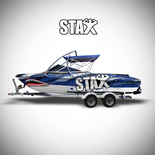 Stax Bayliner Boat Wrap