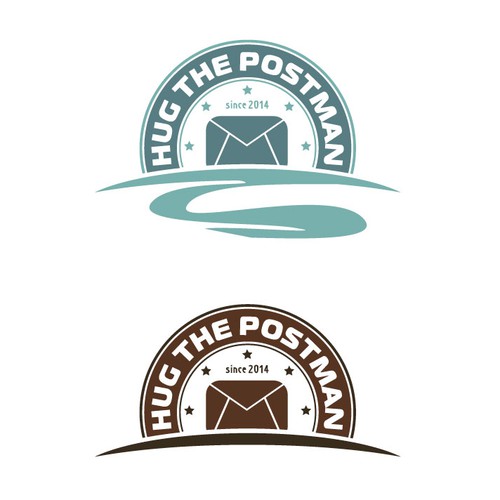 HUG THE POSTMAN: Create a simple and stylish logo for us