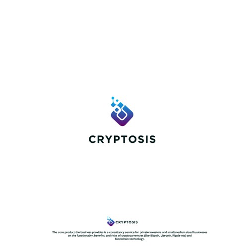 New Cryptocurrency Consultation start-up needs an eye-catching logo