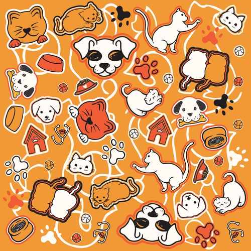 PUPPY MOW PATTERN
