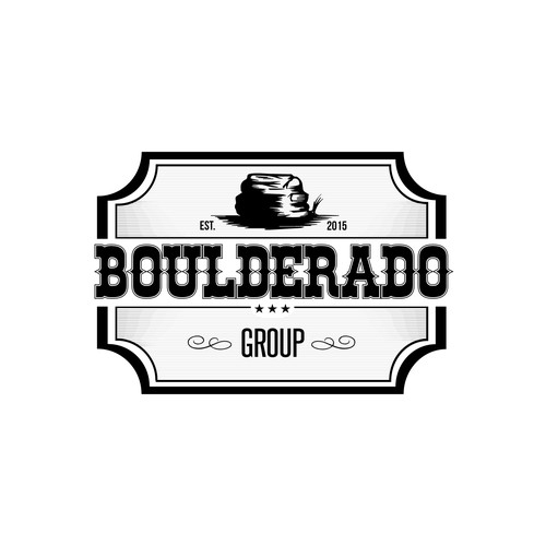 Old western style logo