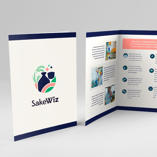 Brochure design // SakeWiz