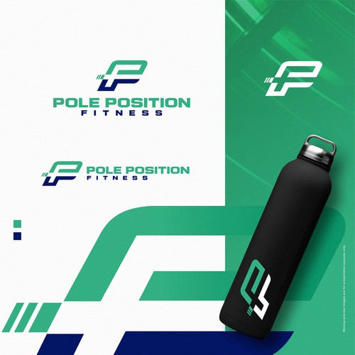 PF Initial Logo Design