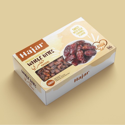 Packaging Design for Premium Dates 