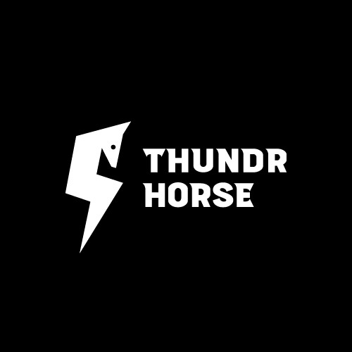 Thunder Horse Logo Design