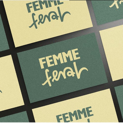 Logo concept for femme coach and counselor