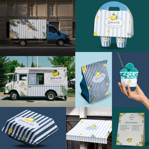 Coordinated Branding Project: Shopfront, Food Truck & Premium Packaging