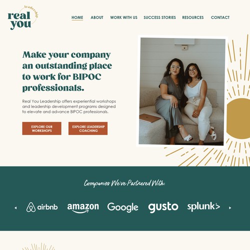 Consulting + Career Coaching Website Design