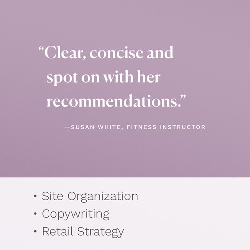 Squarespace Training: Movements by Susan