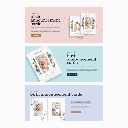 Web Slider Image Design