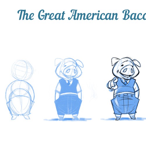 New bacon race brand needs a cool pig for a mascot