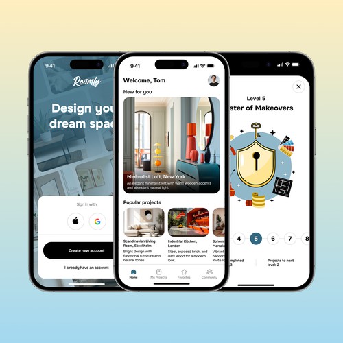 Roomly · App Design