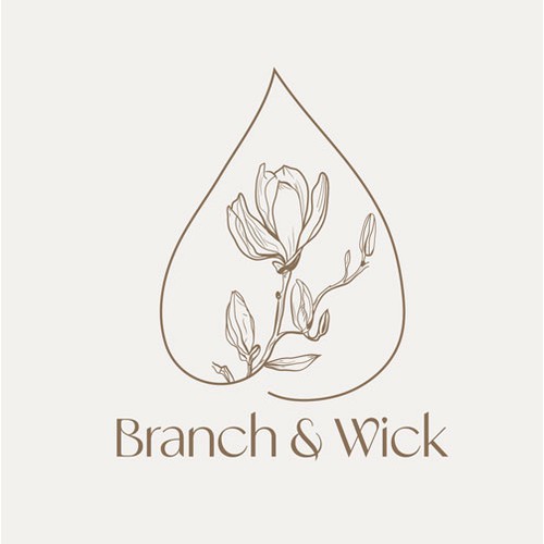 Visual identity for a home decor brand presented in a brand guide design