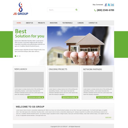 Corporate Website(Group of Companies)