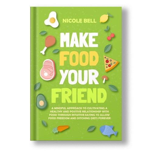 Book cover for intuitive eating niche