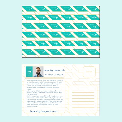 Postcard Template to Promote Book