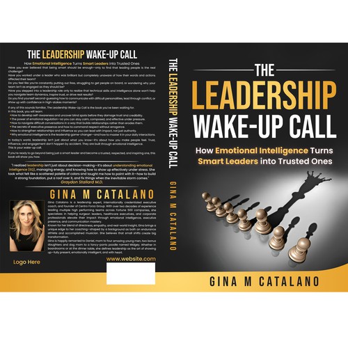 The Leadership Wake-Up Call — Book Cover Design