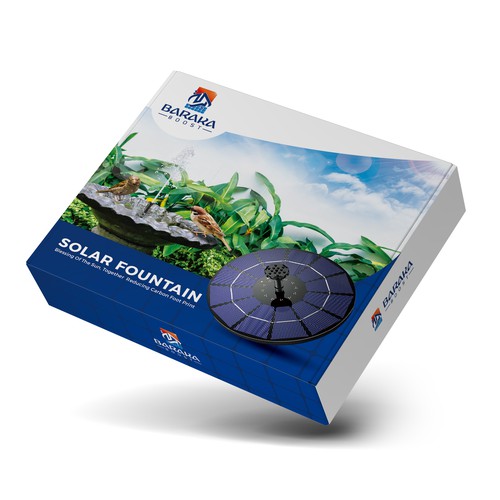 BARAKA Solar Fountain Box Design