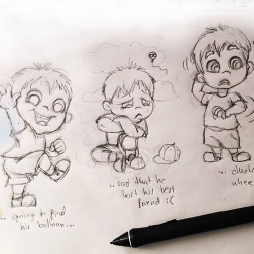 sketches for kids book