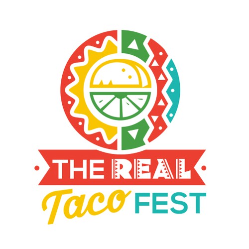 Modern Logo for a taco festival 