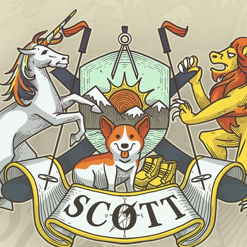 Scott Crest Design