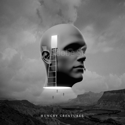 Album cover for acoustic / electronic band - Hungry Creatures