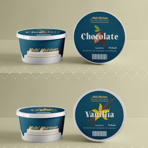Ice cream packaging - high quality