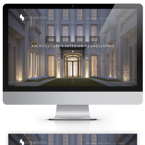 Website for architectural Design office