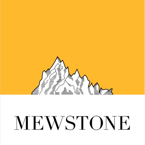 Mewstone Wine Label