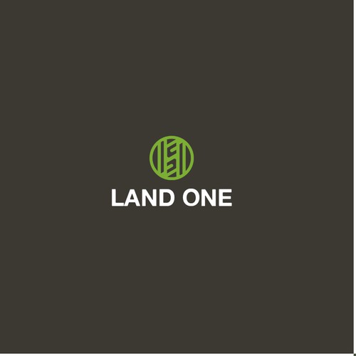 Land One Logo Design