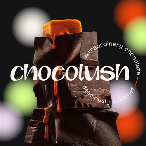 Chocolush Logo and Packaging Design