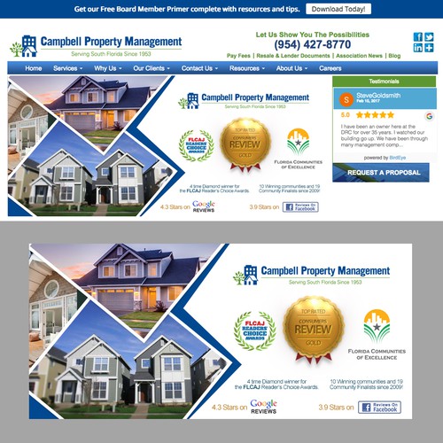 Campbell Property Management Banner