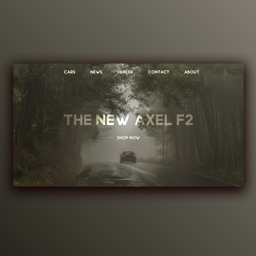 Axel F Landing Page