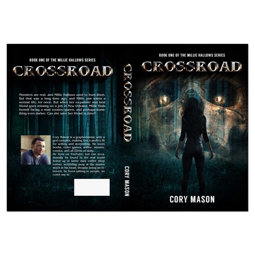 Book Cover Design for Cory Mason's Crossroad