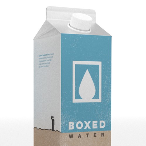 Water packaged Tetrapak Rex paper carton