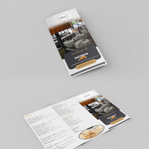 restaurant brochure