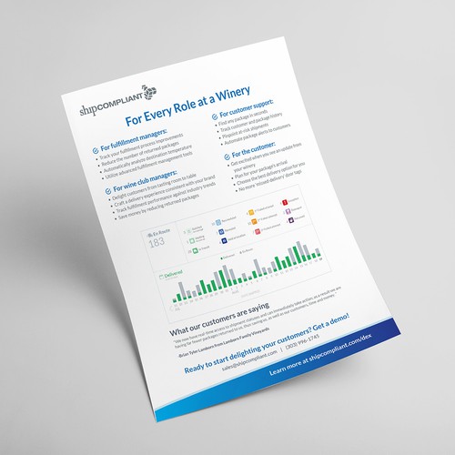 Double Sided Product Sheet