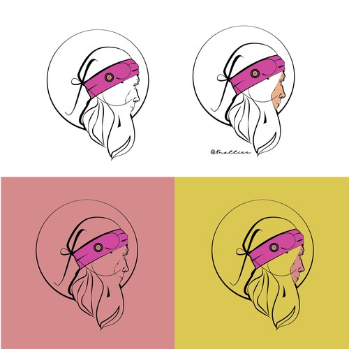 Logo for headband company