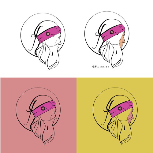 Logo for headband company