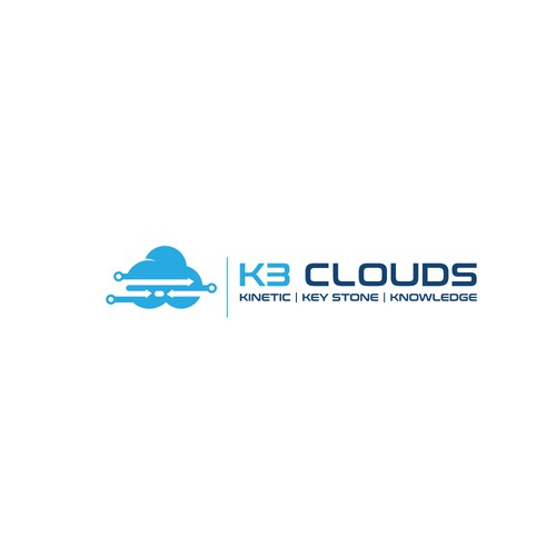 Clouds Technology Logo Design.