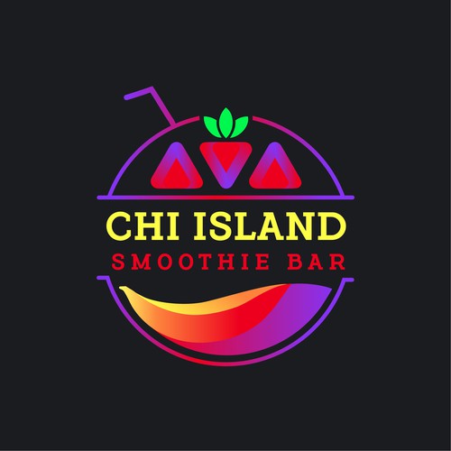 Logo for local smoothie shop