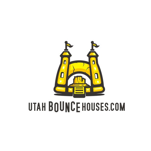 Help create Logo for a bounce house company in Utah, USA.
