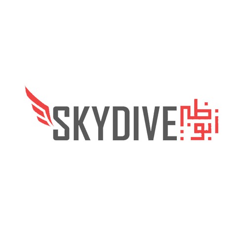 Logo concept for Skydive AbuDhabi