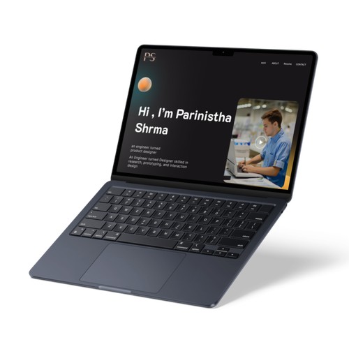 Parinstha's Personal Portfolio Design