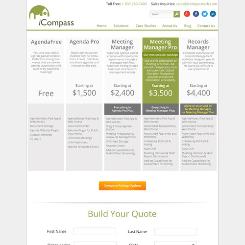 Build Pricing Page for a Growing SaaS Company - Award Winner Guaranteed!
