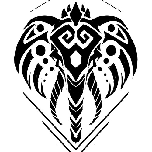 sketch tribal tattoos