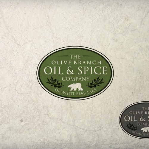 logo for The Olive Branch Oil & Spice Company