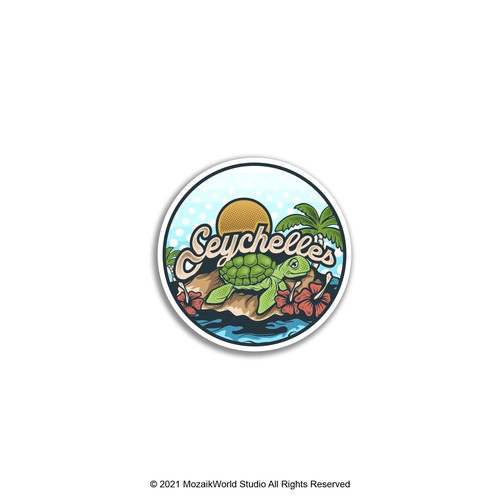 Sticker Design Seychelles